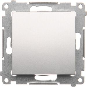 Kontakt-Simon Łącznik jednobiegunowy srebrny mat - DW1.01/43 3107756 5902787822026