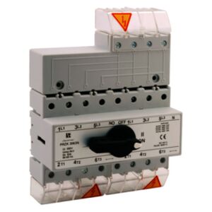 Spamel Przełącznik źródła zasilania 63A 4 bieguny (PRZK-4063W02) 3113877 5907723026872