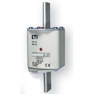 Eti-Polam Wkładka topikowa WT-3C/gG 400A Kombi NH3C gG gL 004186224 3111874 3838895393405