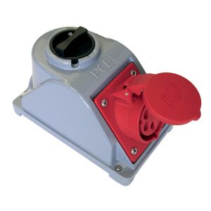 PCE Gniazdo stałe z wyłącznikiem Combo-Pol 16A 400V 3P+Z+N IP44 96061540W 3115646 5907711108375