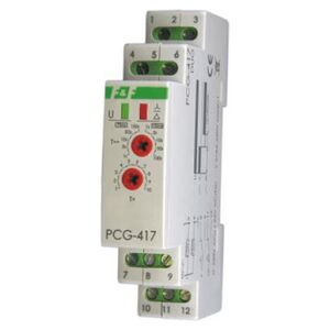 F&F Przekaźnik czasowy 24/230V 2x8A - PCG-417 3115411 5908312595502