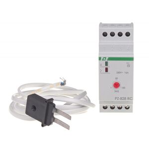 F&F Przekaźnik kontroli poziomu cieczy 16A 1P 1-100kOhm z sondą (PZ-828 RC) 3118703 5908312591474