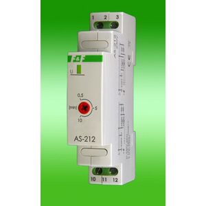 F&F Automat schodowy 230V 16A na szynę 1 moduł IP40 - AS-212 3115769 5908312592068