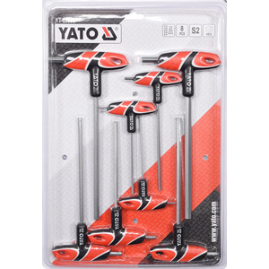 Yato Zestaw kluczy imbusowych hex typ T 2,5-10mm 8szt. (YT-05583) 3157854 5906083055836