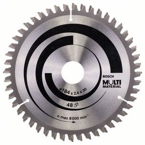 Bosch Tarcza pilarska MULTI MATERIAL 184x2,4x30mm 40Z 2 608 640 506 3133671 3165140192965