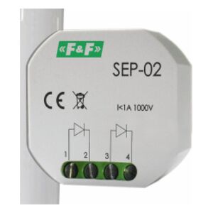 F&F Separator sygnału sterującego 1A 1000V - SEP-02 3167415 5908312598350