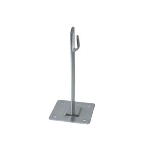 Elko-Bis Uchwyt dachowy z płytką 70x70x150mm ocynkowany 3166676 5907676704094