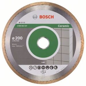 Bosch Tarcza tnąca Standard For Ceramic diamentowa 200x25,4mm (2608602537) 3172205 3165140576413