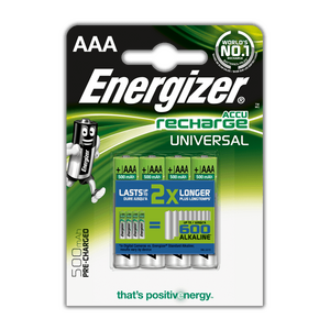 Energizer Akumulator Universal AAA / R03 500mAh 4 szt. 3183938 7638900394818
