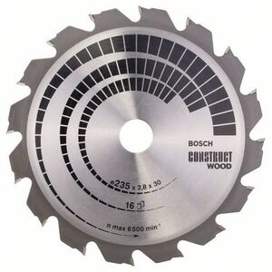 Bosch Tarcza pilarska Construct Wood 235mm (2608640636) 3179459 3165140194297