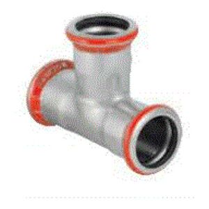 Geberit Trójnik równoprzelotowy C-STAHL 22mm (21004) 3190363 4024723210047