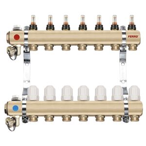 Ferro Rozdzielacz typ RZP1” 10-drogowy (RZP10S) 3190437 5901095680151