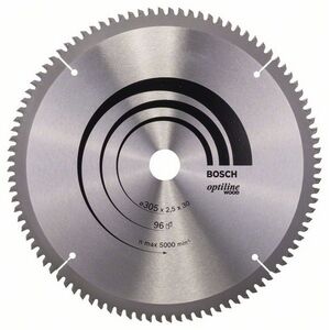 Bosch Tarcza pilarska Optiline Wood 305 x 30mm 96z (2608640442) 3233905 3165140317405