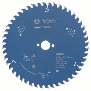 Bosch Tarcza pilarska Expert for Wood 190 x 20mm 48z (2608644045) 3243365 3165140796118