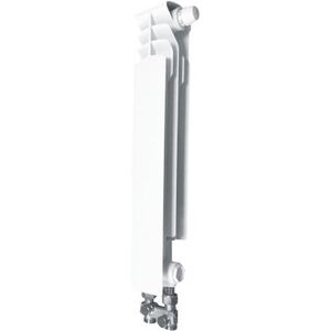 KFA Element grzejnik aluminiowy prawy G 500 F/D zasilanie dolne + zespół przyłączy prostych 50 x 50mm zasilane krzyżowe (878-051-44) 3245004 5907571870146
