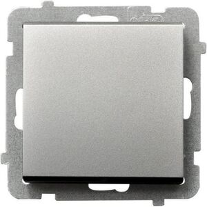 Ospel Łącznik jednobiegunowy Sonata 16AX IP20 srebro mat (ŁP-1R/m/38) 3314396 5907577447090
