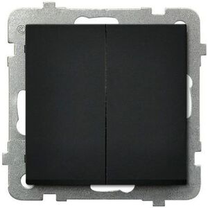 Ospel Łącznik świecznikowy Sonata 16AX IP20 czarny metalik (ŁP-2R/m/33) 3314475 5907577446031