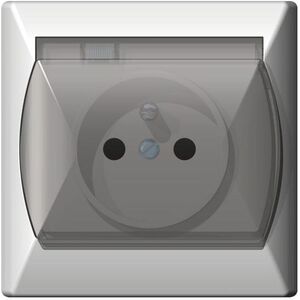 Ospel Gniazdo Akcent hermetyczne z uziemieniem białe (GPH-1AZ/00/w) 3329316 5907577411008