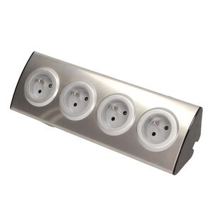 Orno Gniazdo meblowe 4x230V INOX 3340959 5901752487420