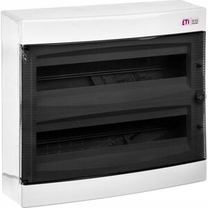 Eti-Polam Rozdzielnica modułowa 2 x 18 natynkowa transparentna IP40 ECT 2X18PT-s DIDO (001101085) 3345580 3838895616979