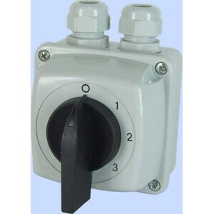 Elektromet Łącznik krzywkowy 0-1-2-3 3P 16A w obudowie IP44 Łuk E16-63 (951662) 3370337 5906197480470