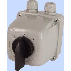 Elektromet Łącznik krzywkowy L-0-P 3P 25A IP44 Łuk 25-43 w obudowie (922529) 3370365 5906197481255