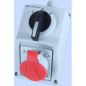Elektromet Zestaw instalacyjny z rozłącznikiem L-O-P 1x16A 5P 400V (971609) 3370432 5906197483617