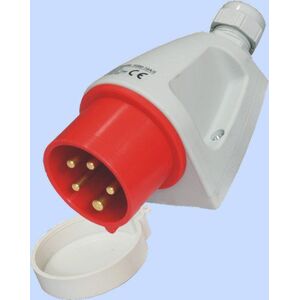 Elektromet Wtyczka stała czerwona 32A 400V IP44 (922065) 3370451 5906197487479