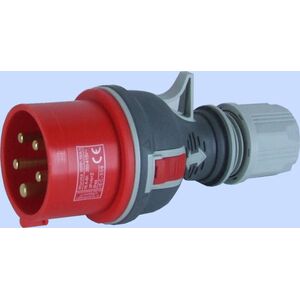 Elektromet Wtyczka przenośne proste TWIST 16A 400V IP44 (922070) 3370474 5906197487707