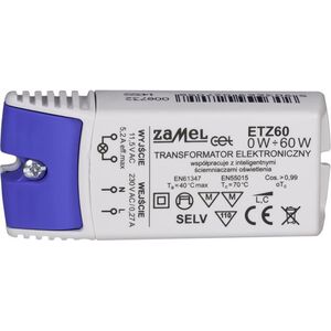 Zamel Transformator elektroniczny 230/11,5V 0-60W ETZ60 (LDX10000042) 3383536 5903669027058