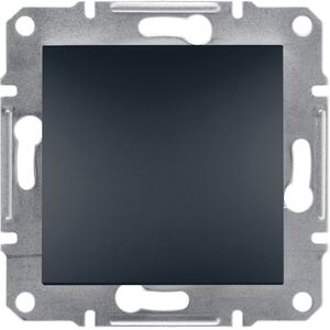 Schneider Electric Łącznik schodowy Asfora bez ramki antracyt (EPH0400171) 3397304 3606480729225