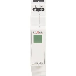 Zamel Wskaźnik zasilania 230V LED zielona LKM-03-20 (EXT10000045) 3405242 5903669007579