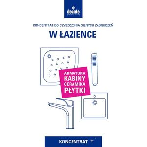 Deante Deante Koncentrat do czyszczenia silnych zabrudzeń w łazience - ZZZ 000B 3408515 5908212057209