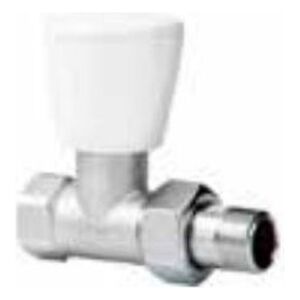 Arco Zestaw Zaworów Prostych (Zawór Zasilający + Zawór Powrotny Metalowa Nakrętka) 1/2"F Teide Plus (KCM14) 3408908 8428519062241