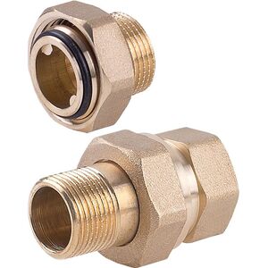 Perfexim Śrubunek mosiężny prosty 1" z oringiem (07-000-0250-000) 3411528 5902626239374