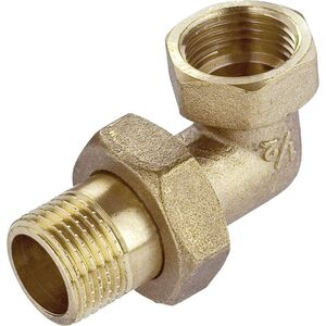 Perfexim Dwuzłączka kątowa 90° mosiężna 1/2" (07-149-0150-000) 3411576 5902626218812