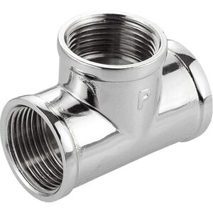 Perfexim Trójnik chromowany GW 3/8" (07-453-0100-000) 3422002 5902626205867