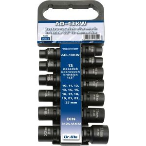 Adler Nasadki udarowe 13szt.K. 10-27mm (3510.8) 3424721 5902557217540