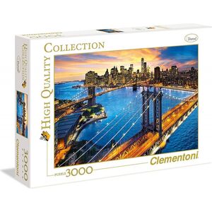 Clementoni Puzzle 3000el High Quality Colection Nowy York 4033546 8005125335466