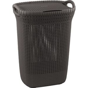 Kosz na pranie Curver Knit 57L brązowy (228410                         ) 4189414 3253923676020