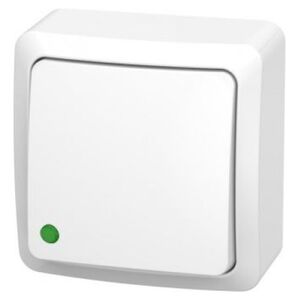 Elektro-Plast BERG Łącznik jednobiegunowy n/t 10AX IP20 biały (3710-00) 4642766 5902431694610