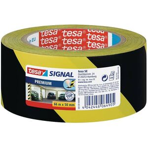 Tesa Taśma ostrzegawcza żółto-czarna 50mmx66m 4669975 4042448064905