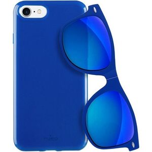 Puro Sunny Kit etui dla iPhone 7/8 + okulary (IPC747SUNNYKIT1BLUE) 4689895 8033830186646