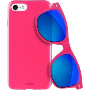 Puro Sunny Kit etui dla iPhone 7/8 + okulary (IPC747SUNNYKIT1PNK) 4689896 8033830186677