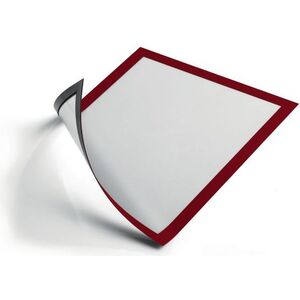 Durable Ramka magnetyczna DURAFRAME A4, czerwony, 5 sztuk (DUR468) 4693581 4005546405674