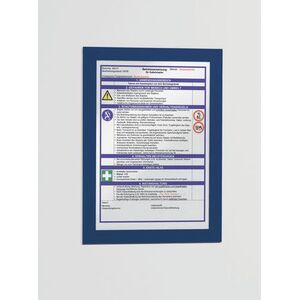 Durable Ramka samoprzylepna DURAFRAME A4 granatowy, 2 sztuki (DUR791) 4693584 4005546405209