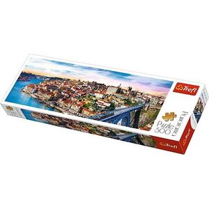 Trefl Puzzle, 500 elementów. Panorama - Porto, Portugalia (GXP-645438) 4782561 5900511295023