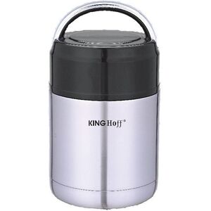 KingHoff Termos obiadowy KH-4375 0.8 l Srebrny 4907361 9082872437500