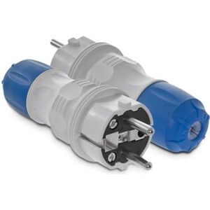 KEL Wtyczka prosta 16A 2P+Z 250V IP54 szary/niebieski WT-54 (W-97976) 5010703 5902273405436
