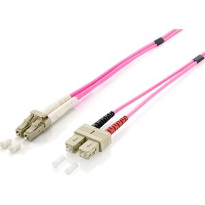 Equip Patchcord światłowodowy SC - LC, Multi- Mode, 50/125 OM4, 3m 5303094 4015867178904
